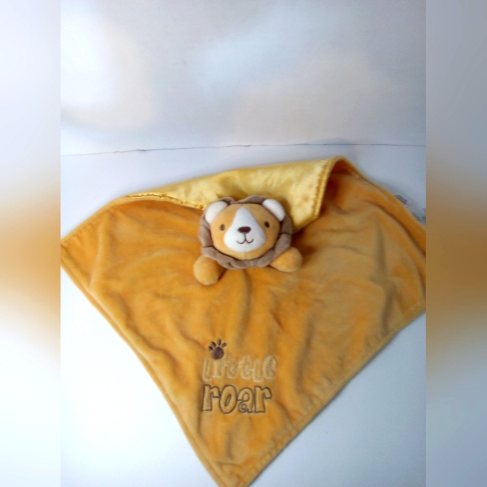 Baby Starters Lion Rattle Lovey Security Blanket